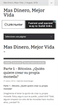 Mobile Screenshot of masdineromejorvida.com